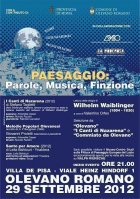 29 Settembre 2012, ore 21.00 : WILHELM WAIBLIBGER (1804 - 1830) - Museo Civico d'Arte Olevano RM